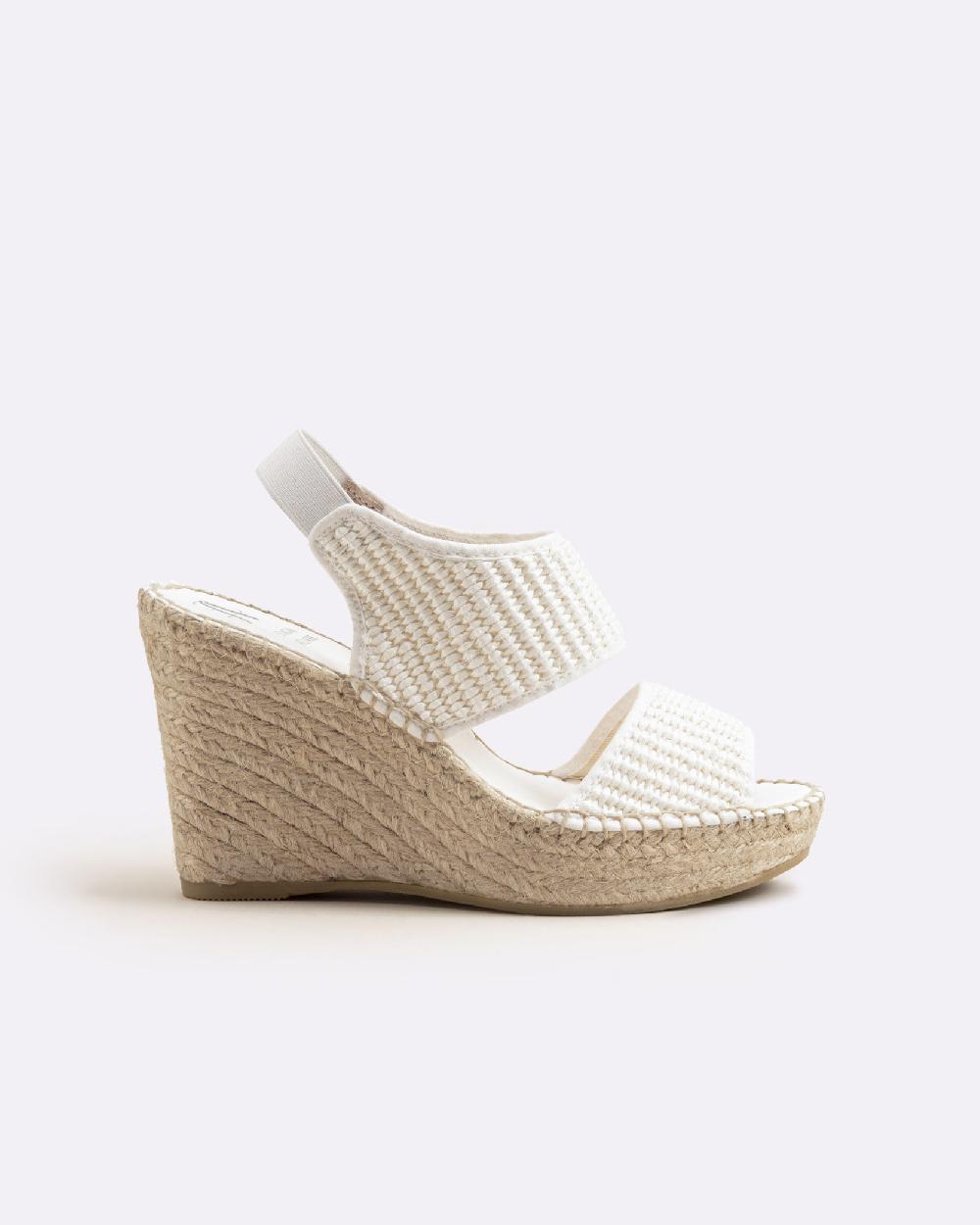 juncal aguirre Sandalias Jaspe Blanco