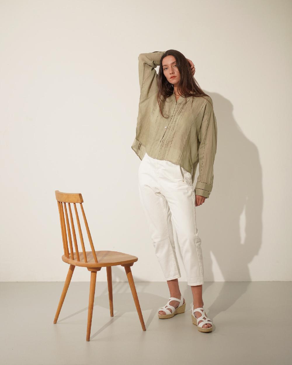 juncal aguirre Sandalias Keros Blancas