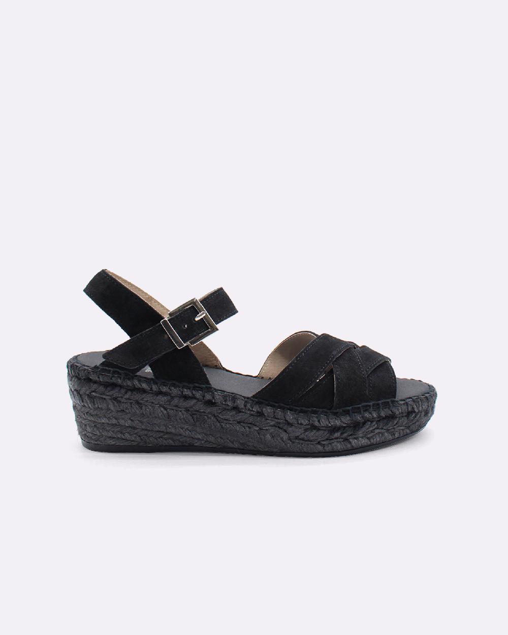 juncal aguirre Sandalias Malaya Negro