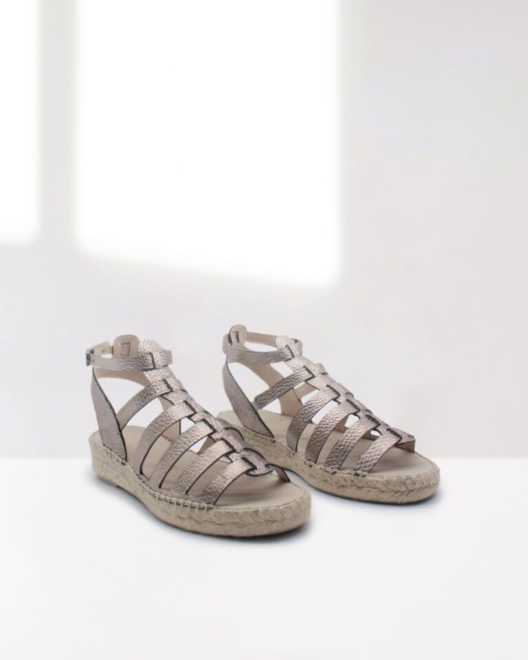 Juncal Aguirre Sandalias Mikonos Acero