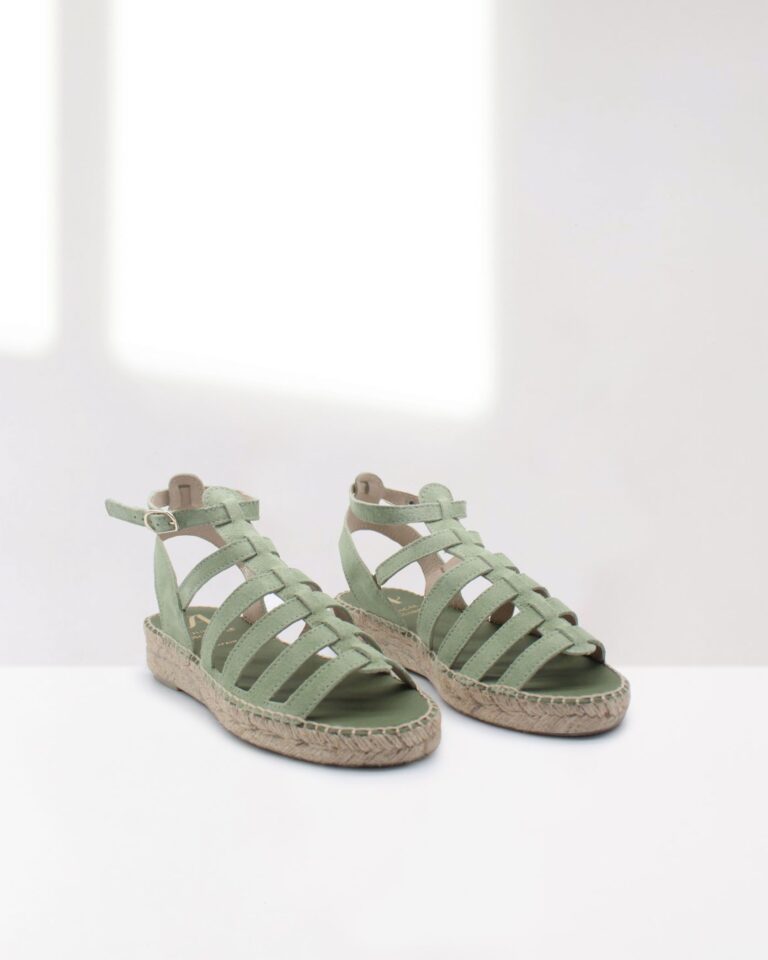 Juncal Aguirre Sandalias Mikonos Verde