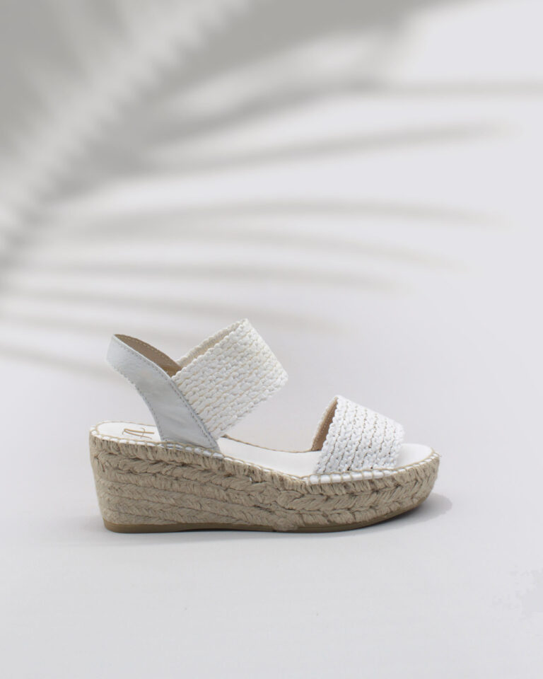 Juncal Aguirre Sandalias Uroa Blanco