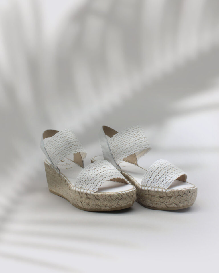 Juncal Aguirre Sandalias Uroa Blanco