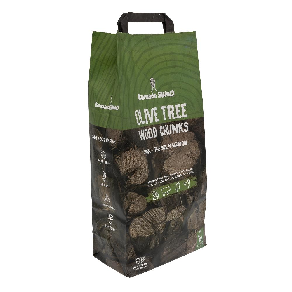 Kamado Sumo Olive Wood Chunks