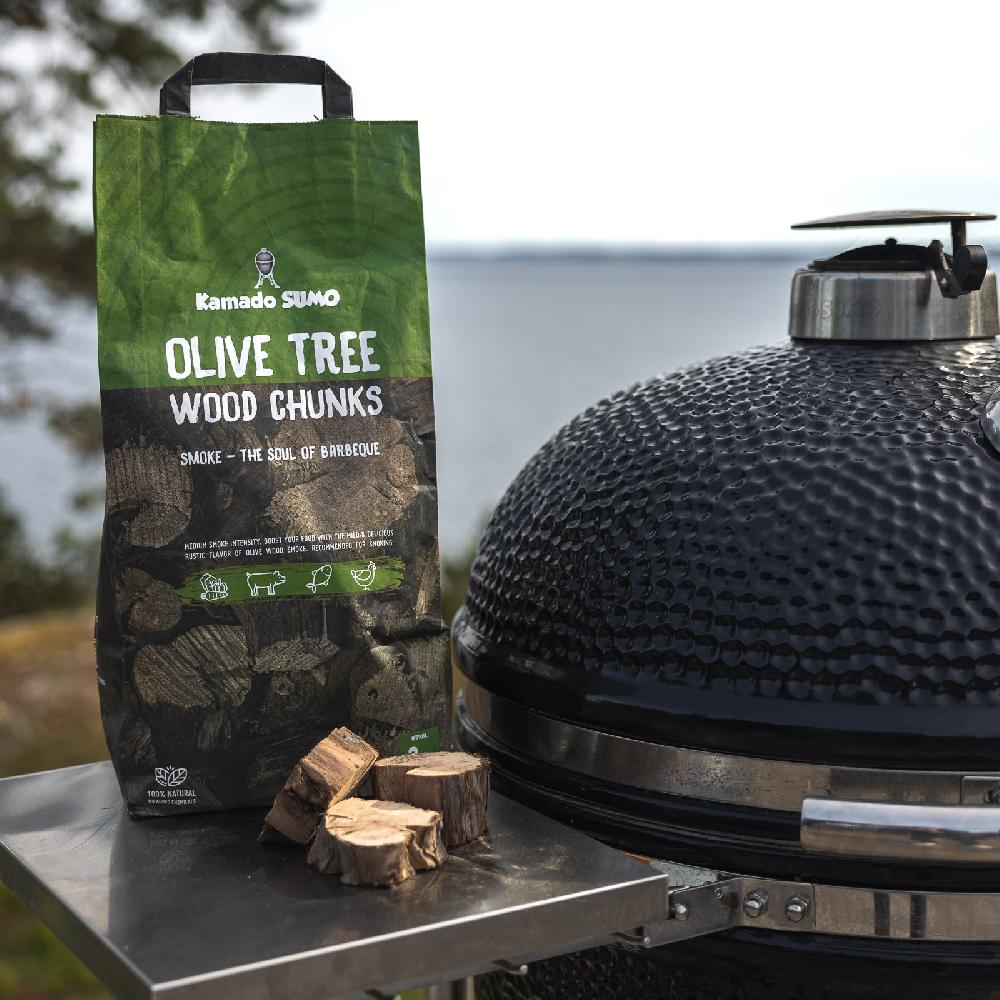 Kamado Sumo Olive Wood Chunks