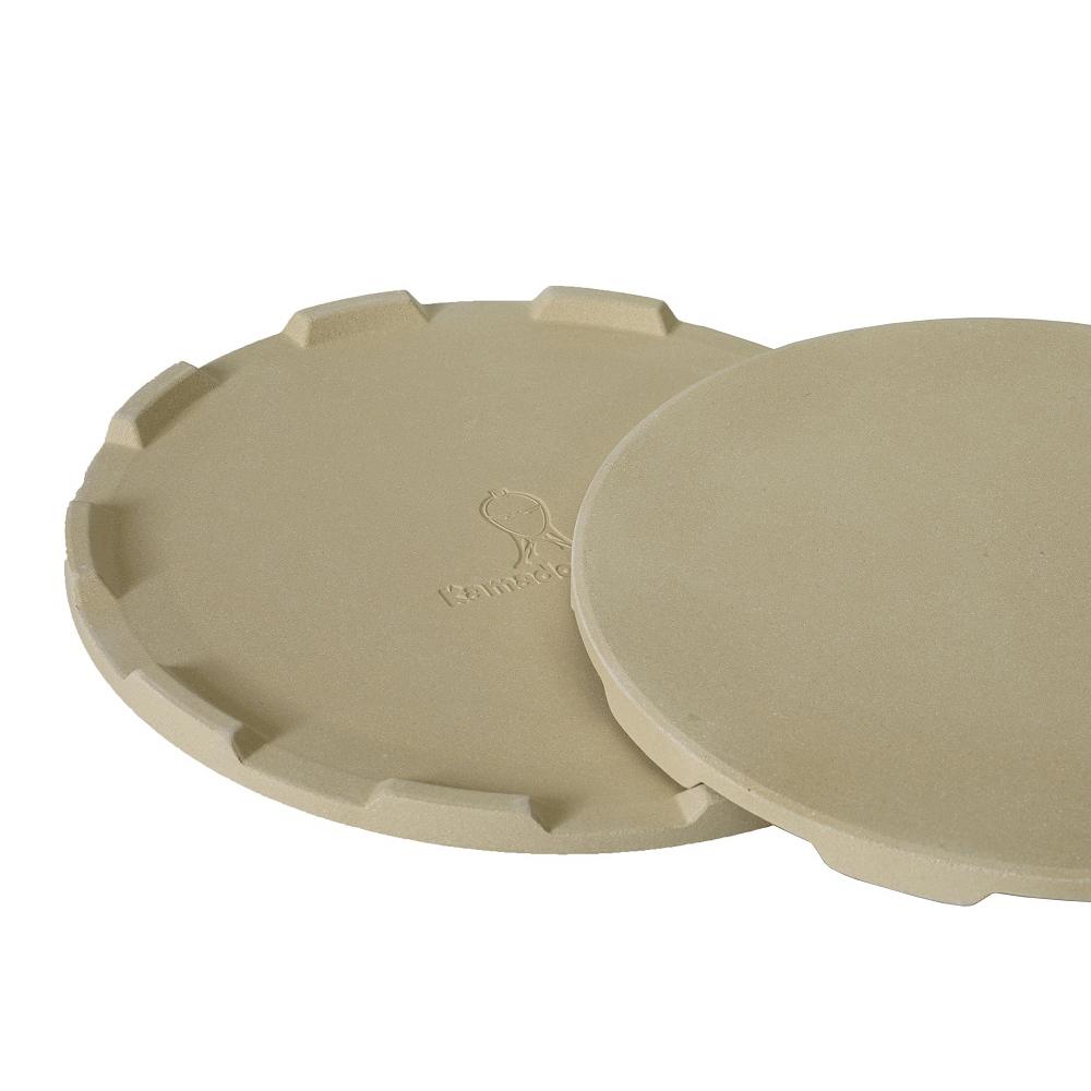 Kamado Sumo Piedra Para Pizza Premium Doble 35 Cm