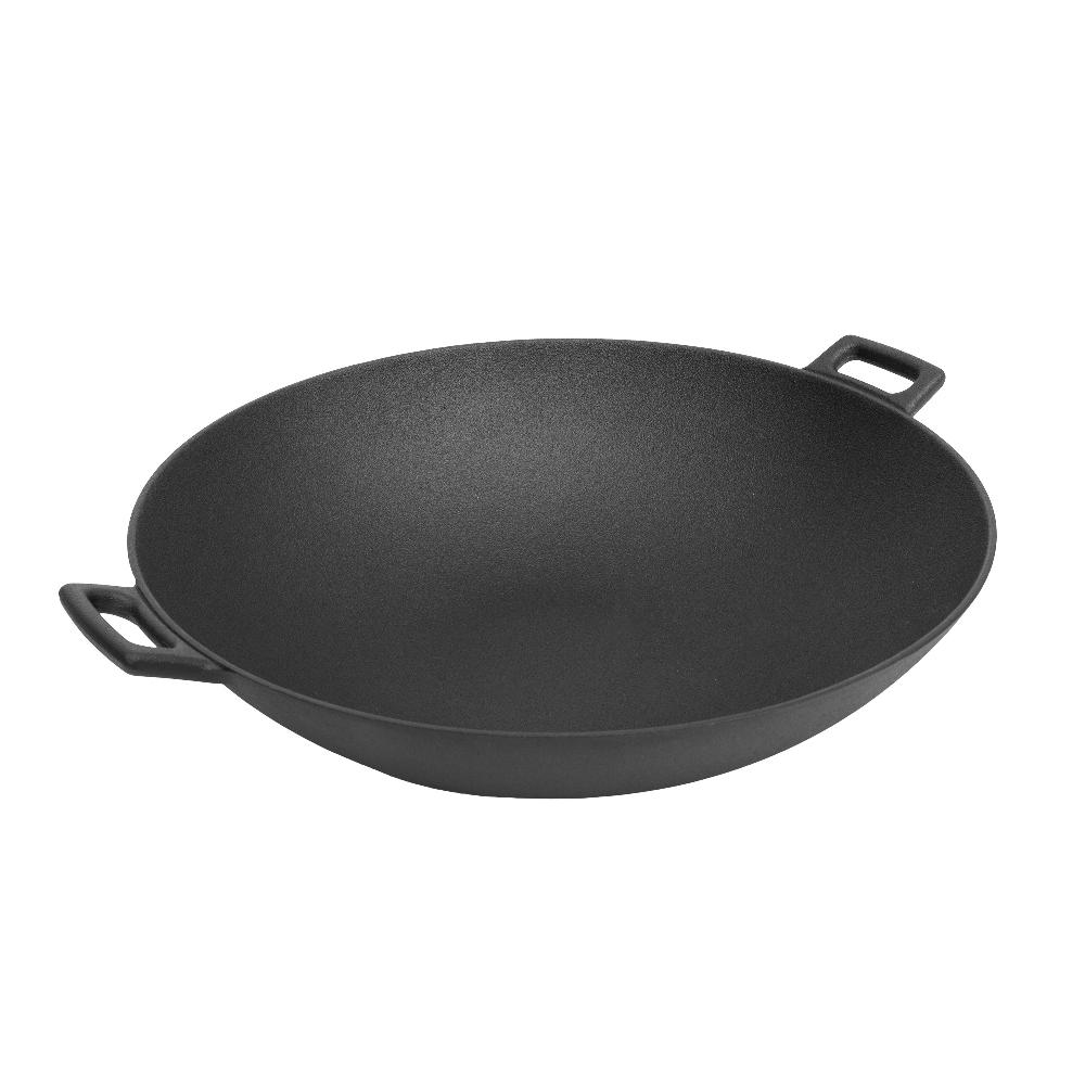 kamado sumo Wok de hierro fundido