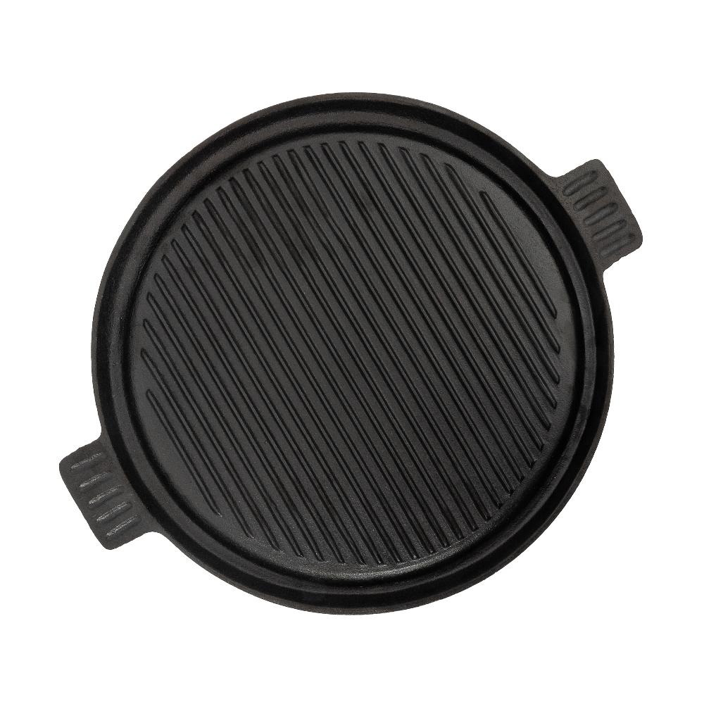 kamado sumo Placa de hierro fundido de 36 cm de doble cara