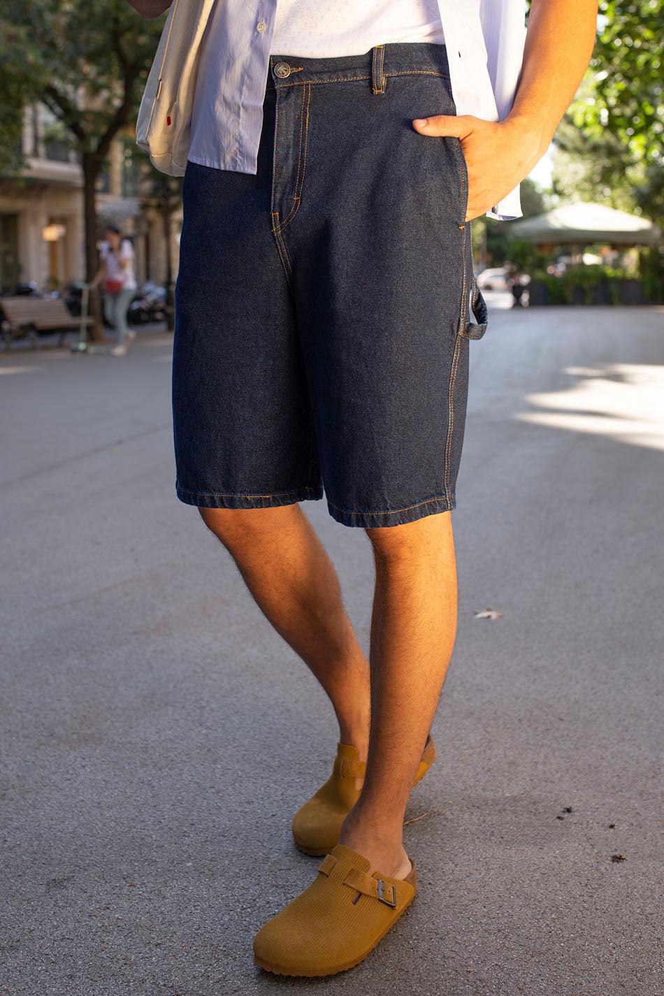 Kaotiko Bermuda Carpenter Denim