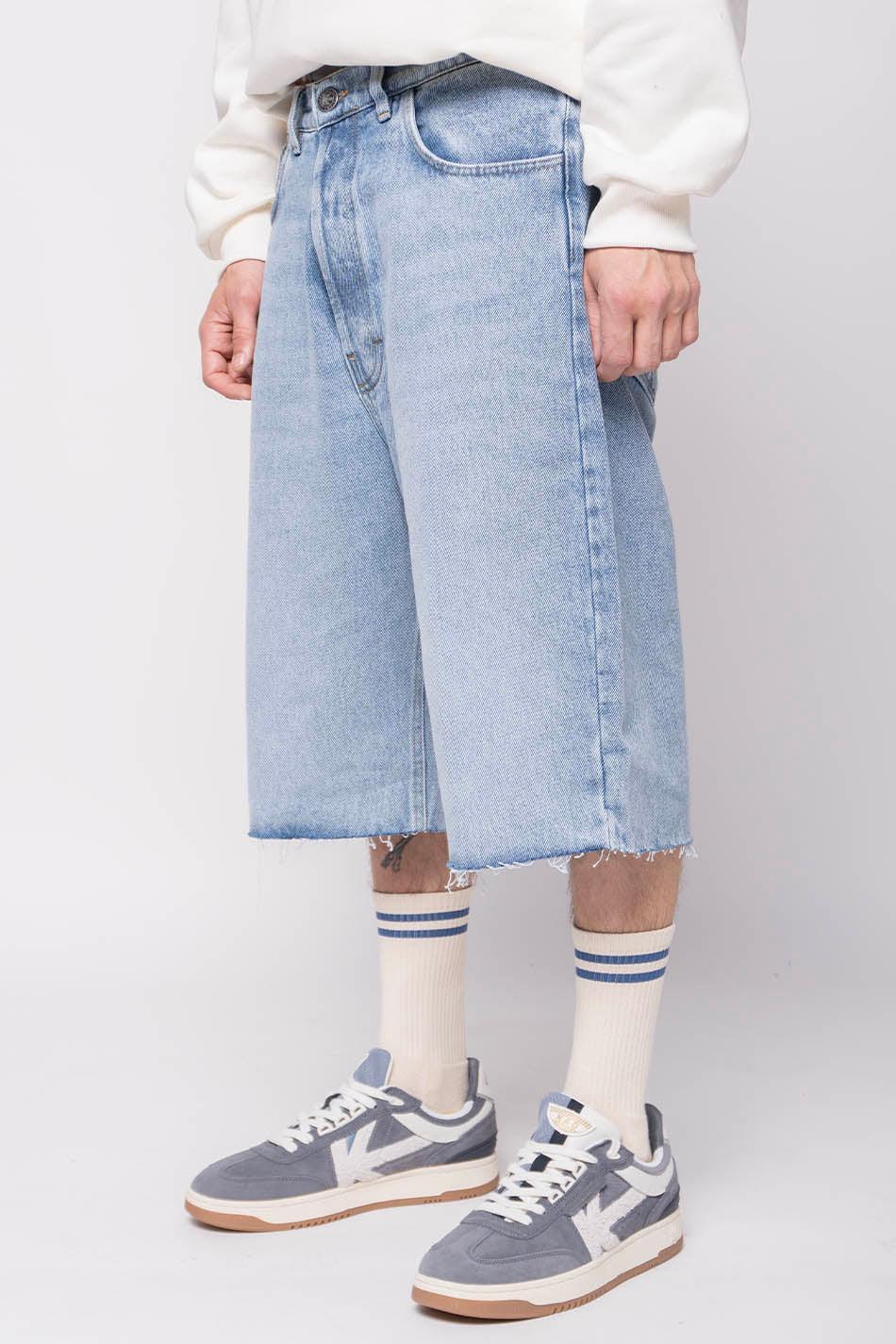 Kaotiko Bermuda Loose Baggy Denim