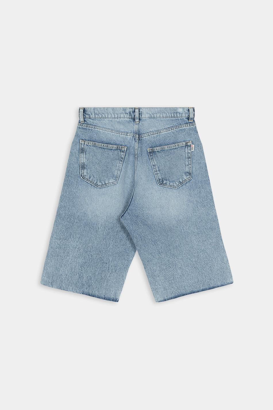 Kaotiko Bermuda Loose Baggy Denim