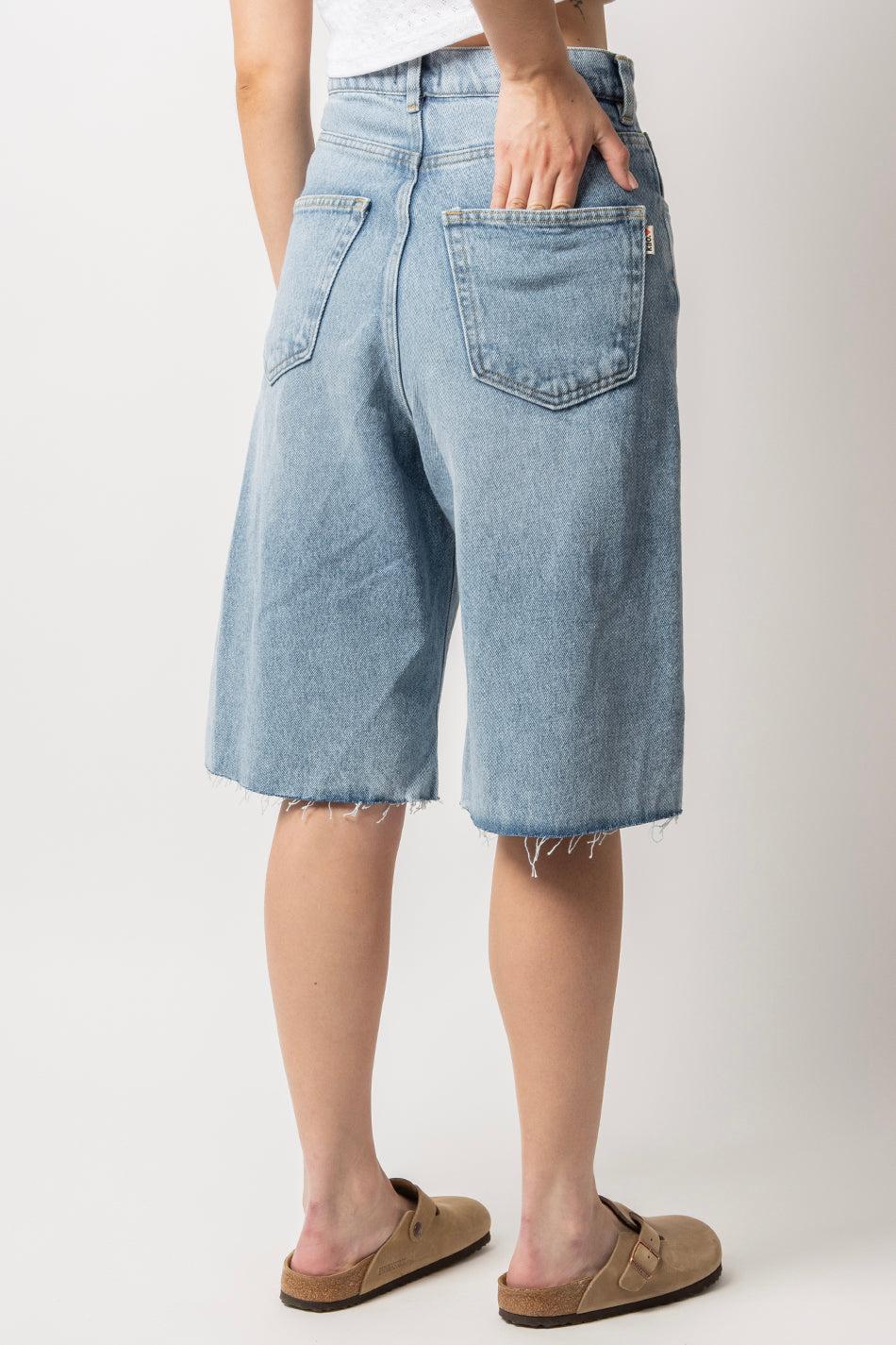 Kaotiko Bermuda Loose Baggy Denim