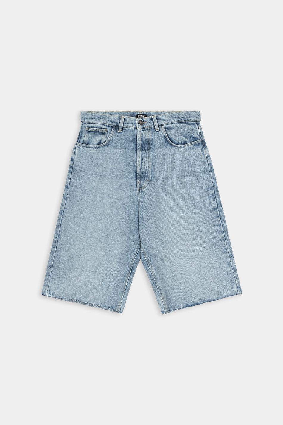 kaotiko Bermuda Loose Baggy Denim