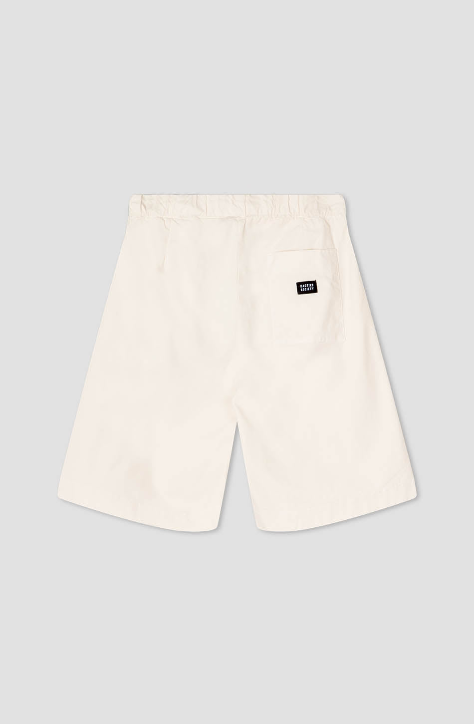 Kaotiko Bermuda Relaxed Canvas Pinzas Ivory