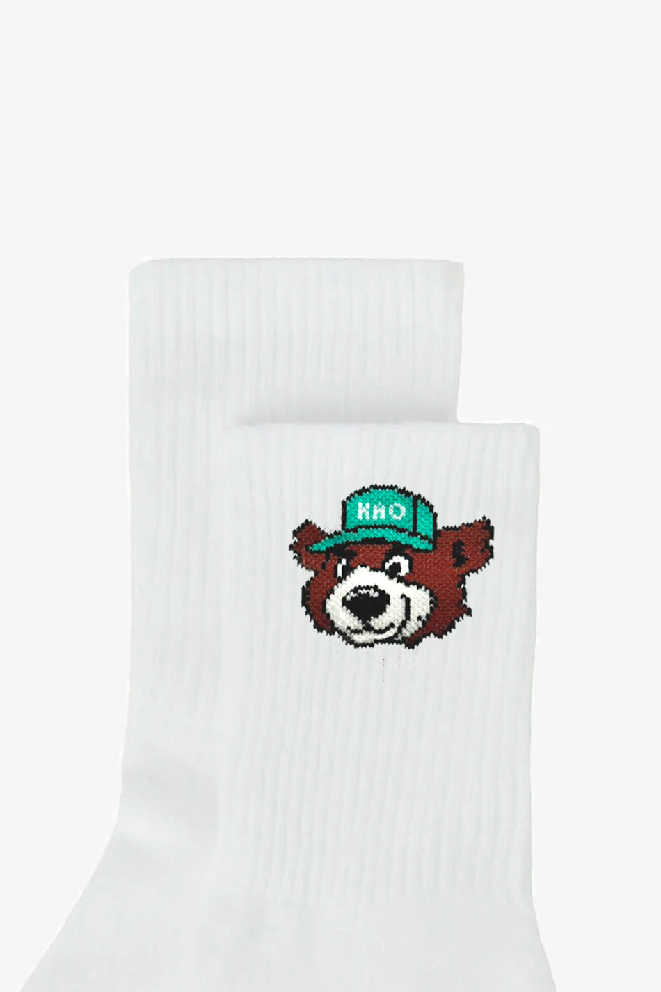 Kaotiko Calcetines Bear White