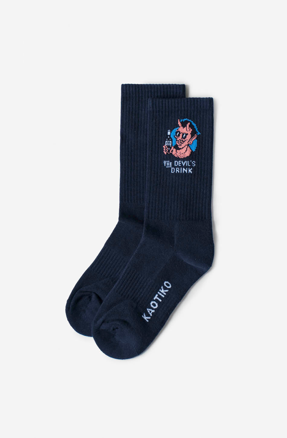 Kaotiko Calcetines Devil Drinks Navy