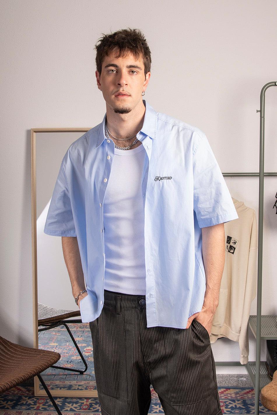 Kaotiko Camisa Blue Eyes Phases Shirt