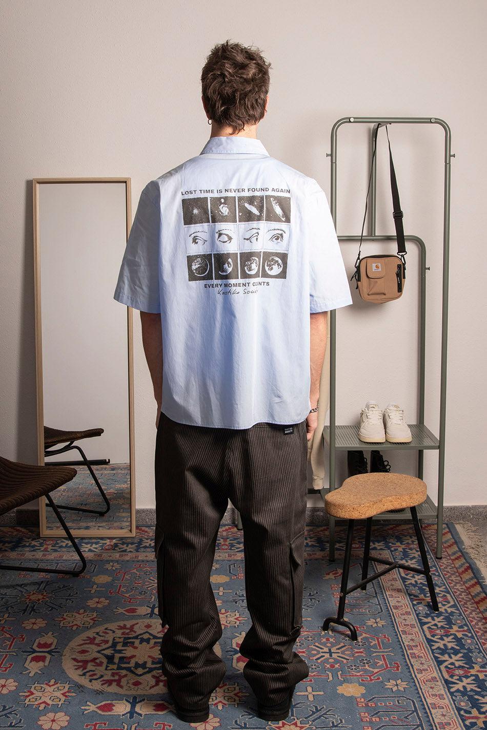 Kaotiko Camisa Blue Eyes Phases Shirt