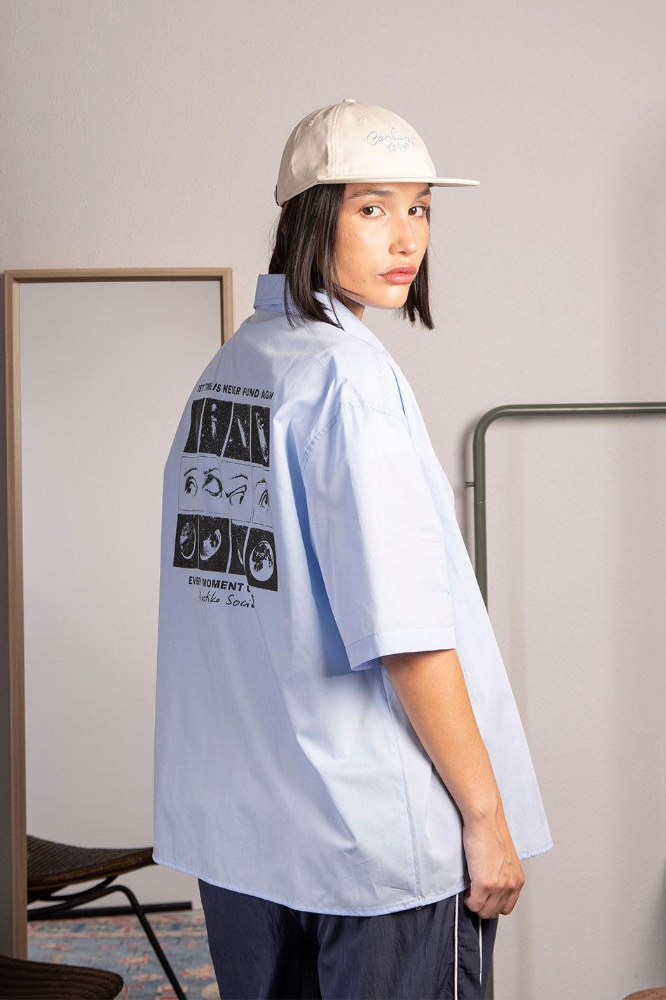 Kaotiko Camisa Blue Eyes Phases Shirt