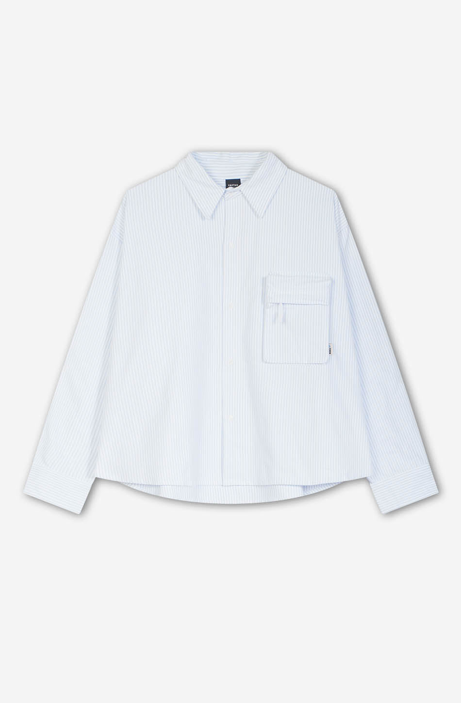 kaotiko Camisa Blue/White Striped Loui