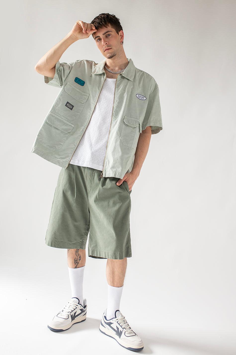 Kaotiko Camisa Fuels Devils Valley Pearl Gray