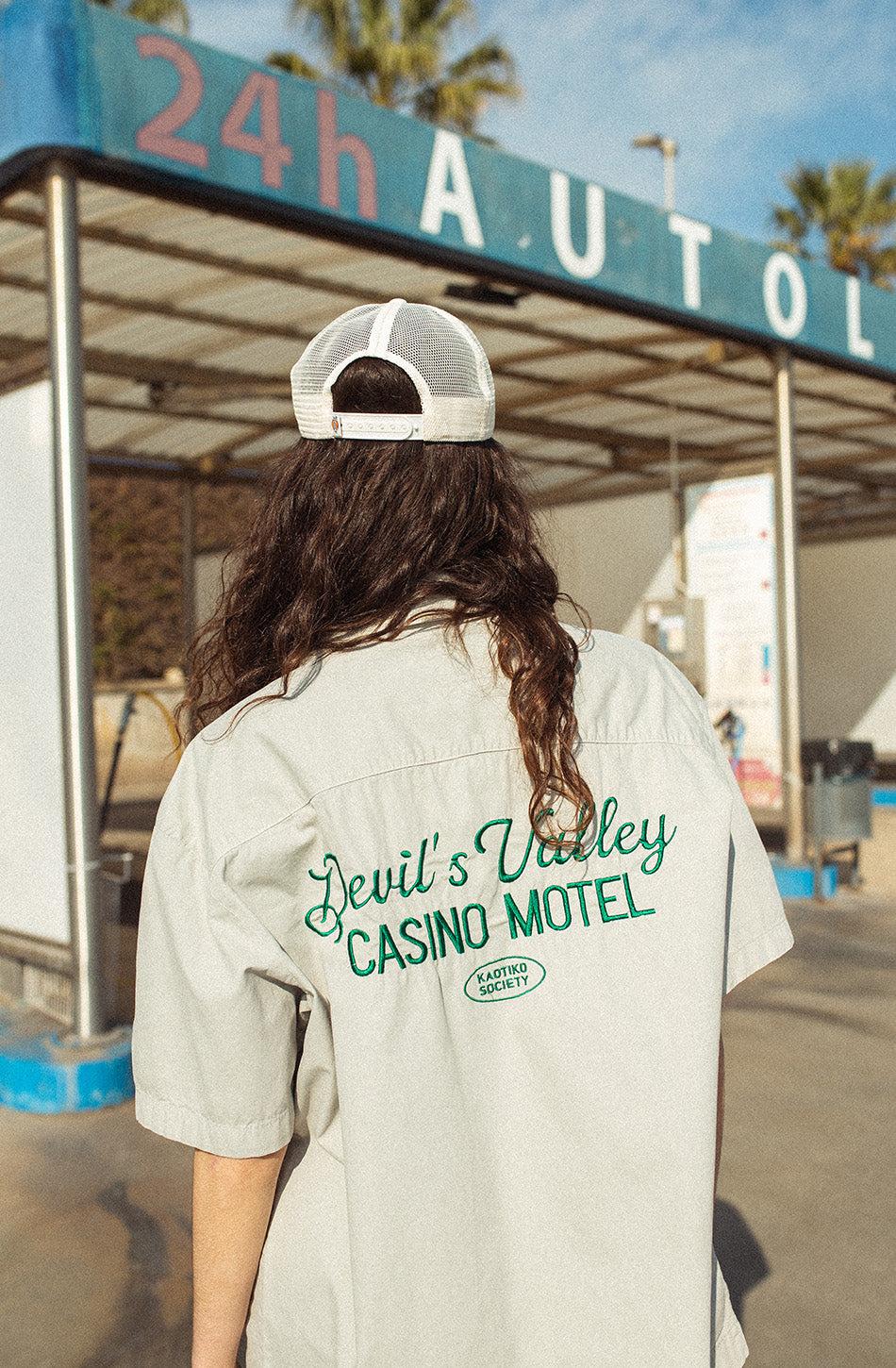 kaotiko Camisa Fuels Devils Valley Pearl Gray