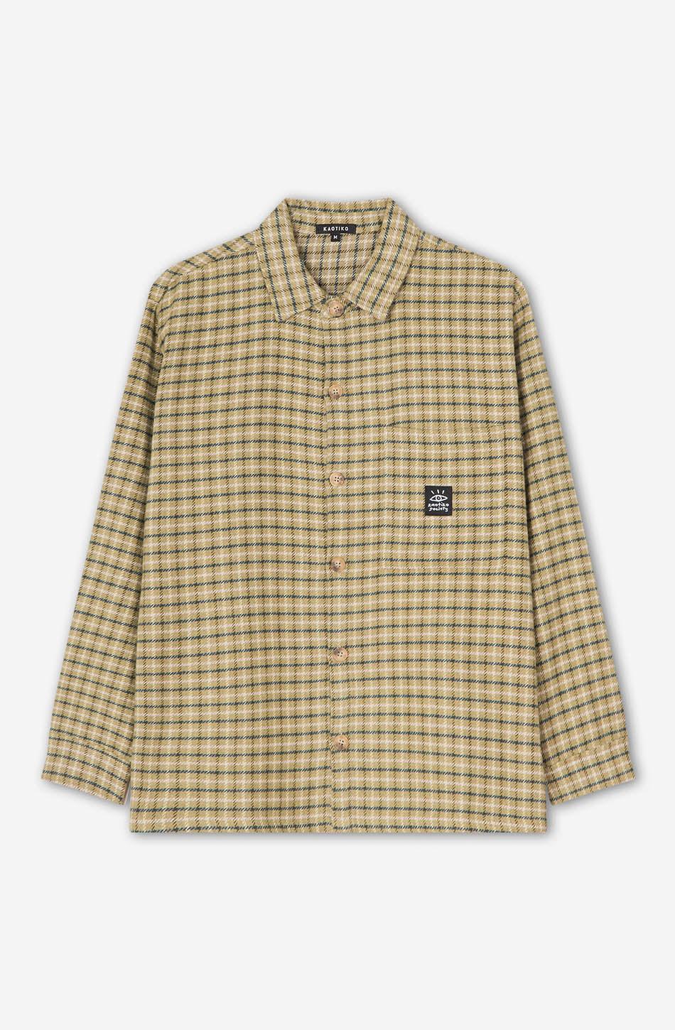kaotiko Camisa Helsinki Checked Green