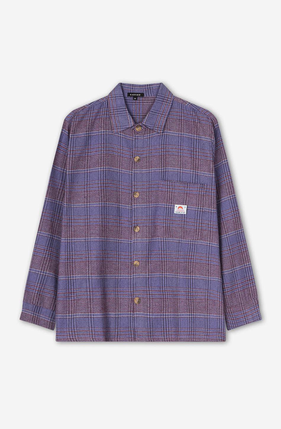 kaotiko Camisa Liverpool Checked Lilac