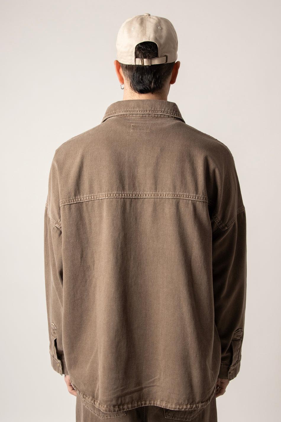 Kaotiko Camisa Menkes Washed Brown