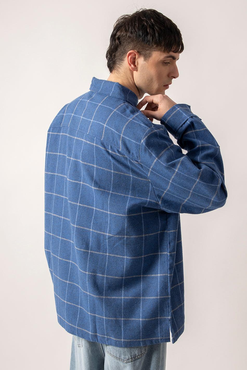 Kaotiko Camisa Milton Checked Blue
