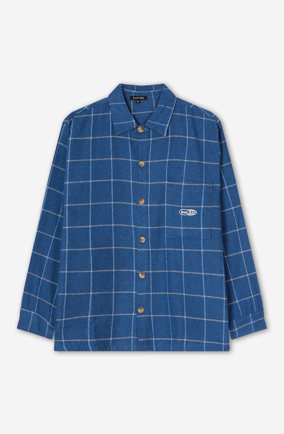 kaotiko Camisa Milton Checked Blue