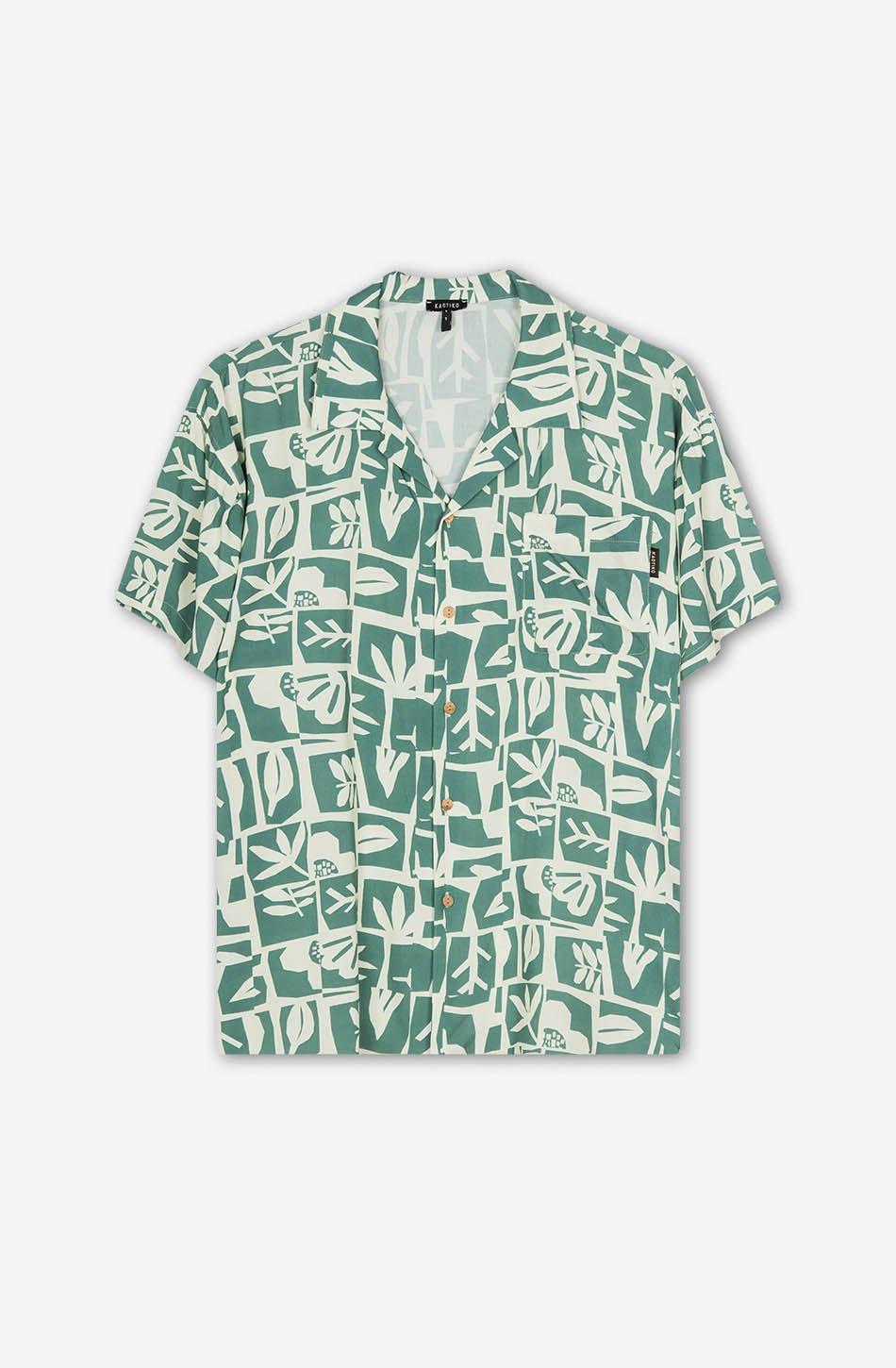 kaotiko Camisa Nature Abstract