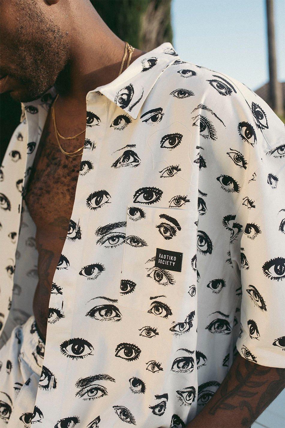 Kaotiko Camisa Peek Canvas