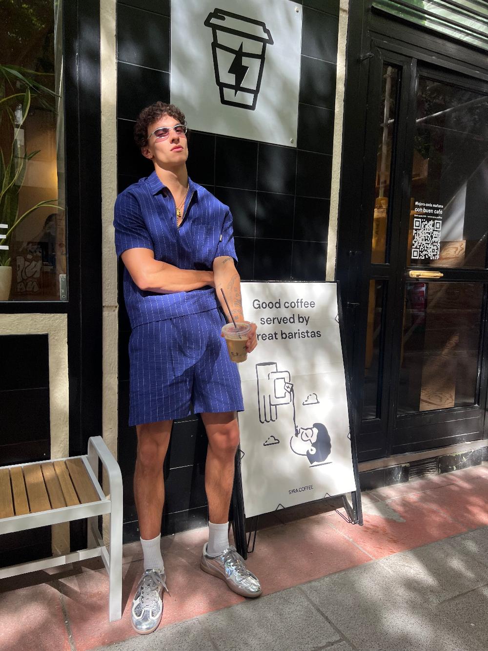 Kaotiko Camisa Varadero Ink Half Zip