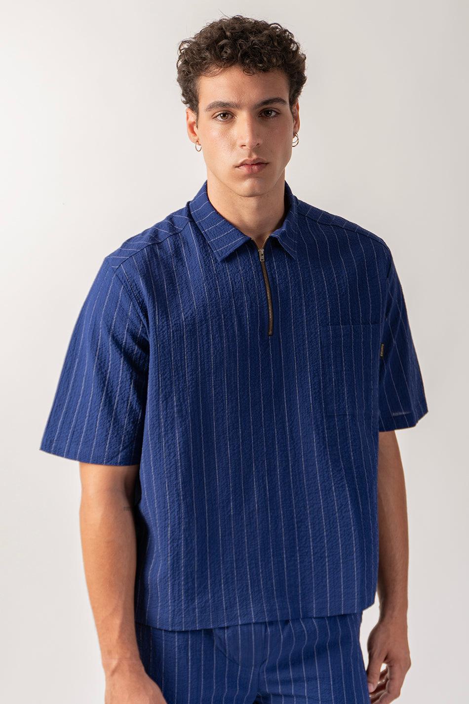 Kaotiko Camisa Varadero Ink Half Zip