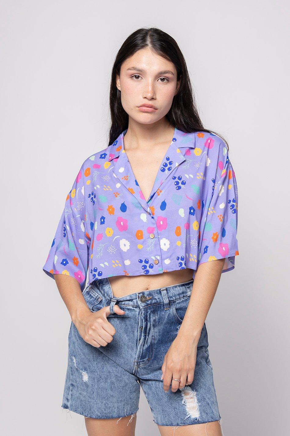 Kaotiko Camisa Wild Flowers
