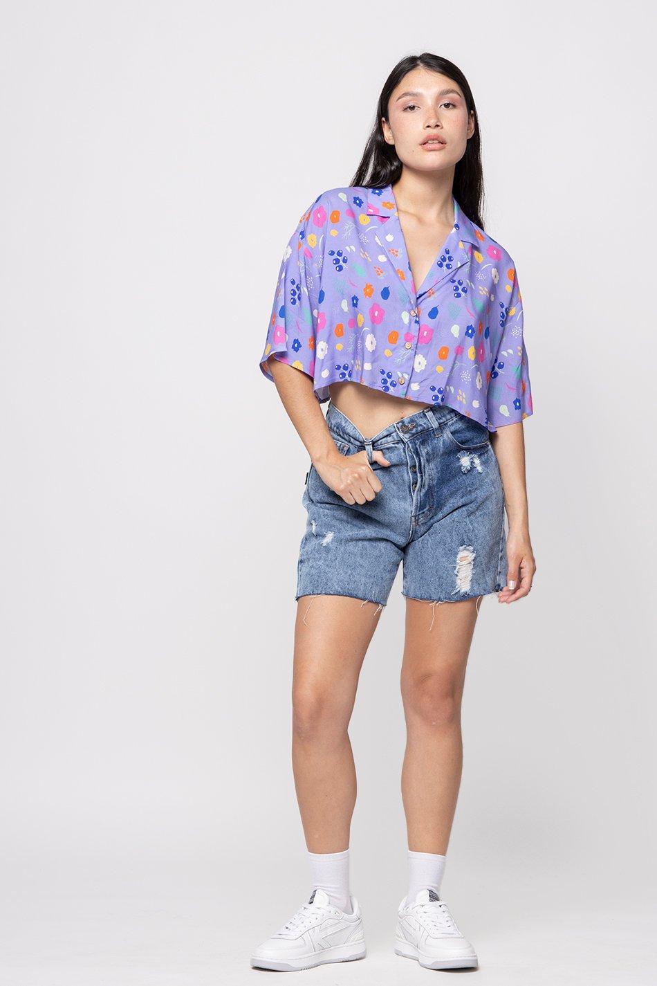 Kaotiko Camisa Wild Flowers