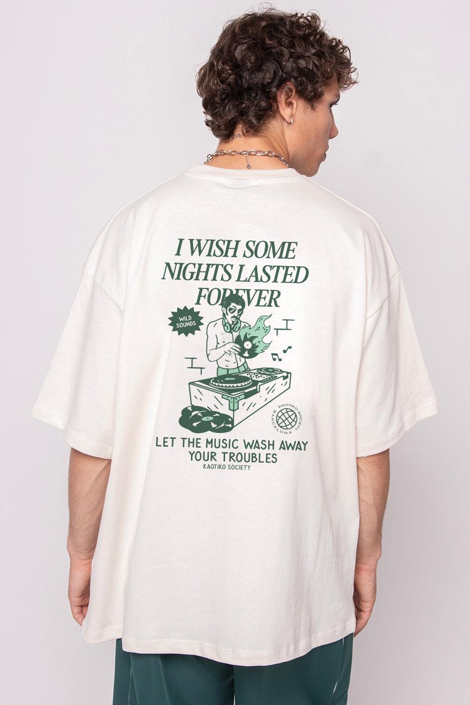 Kaotiko Camiseta DJ Music Organic Cotton