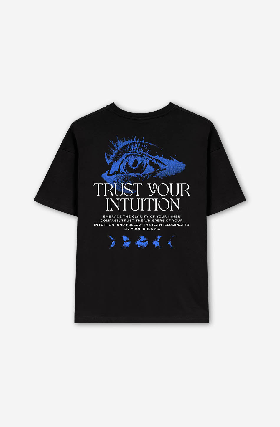 kaotiko Camiseta Eye Trust Your Intuition Black
