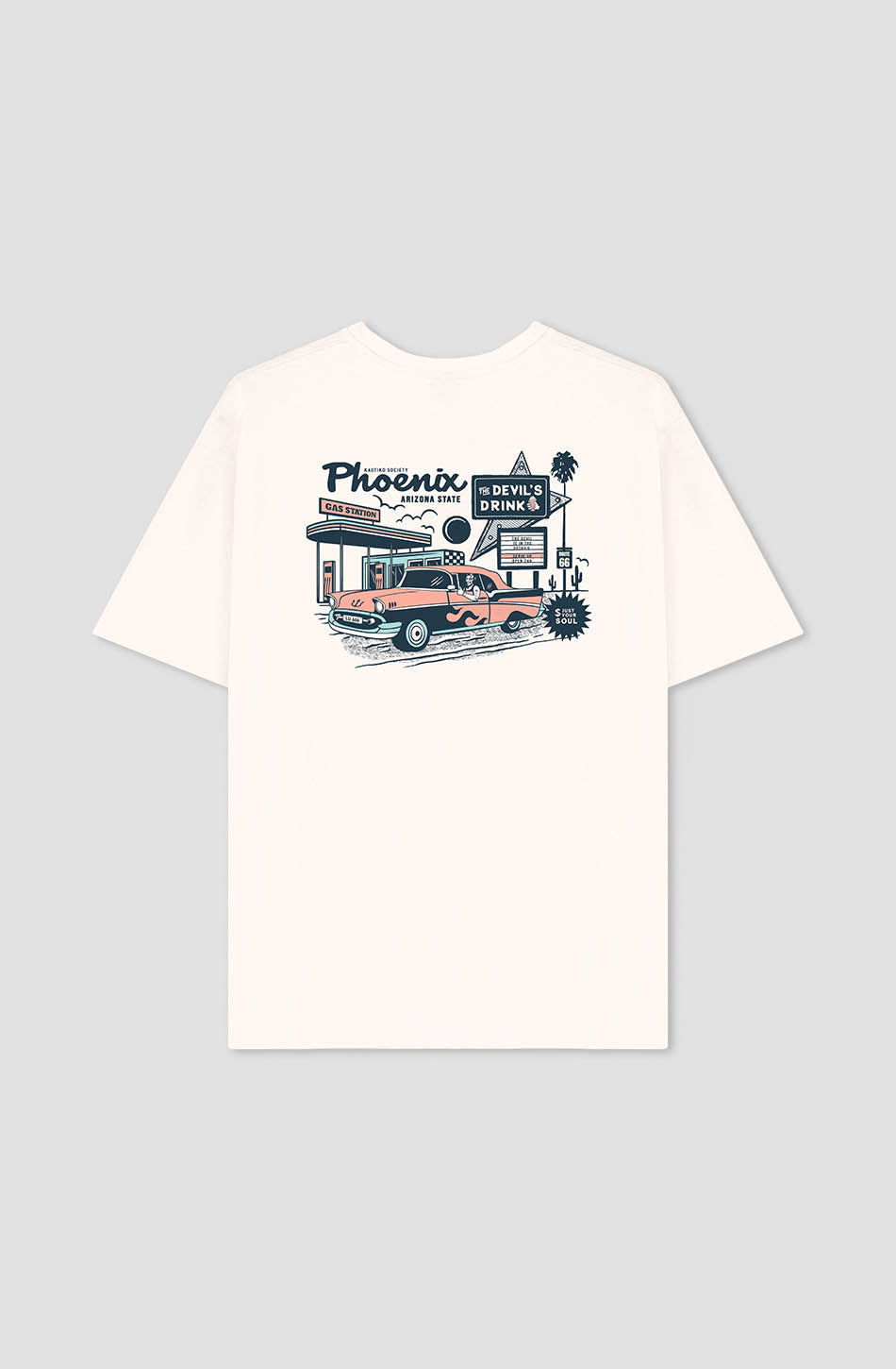 Kaotiko Camiseta Gas Station Organic Cotton