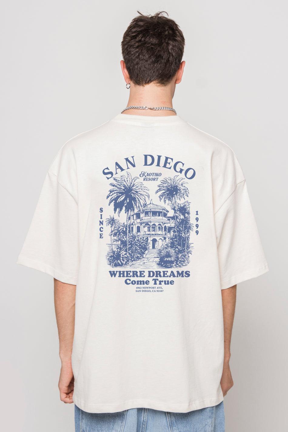 Kaotiko Camiseta Kaotiko Resort Ivory