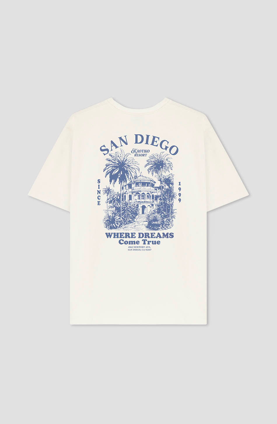 kaotiko Camiseta Kaotiko Resort Ivory