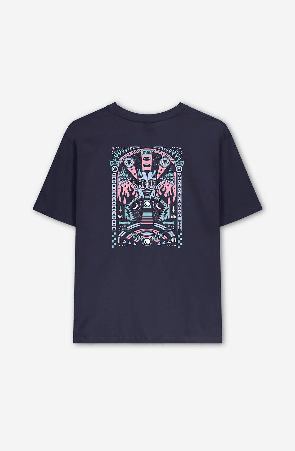 kaotiko Camiseta Pinball Navy
