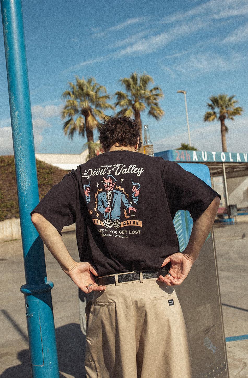 kaotiko Camiseta Still Alive Black