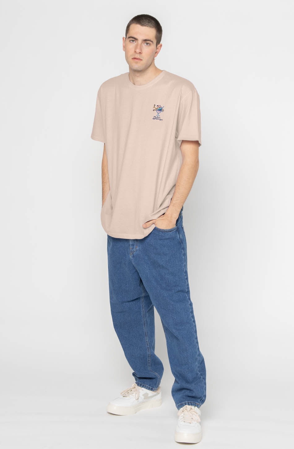 Kaotiko Camiseta Toucan Baby Pink