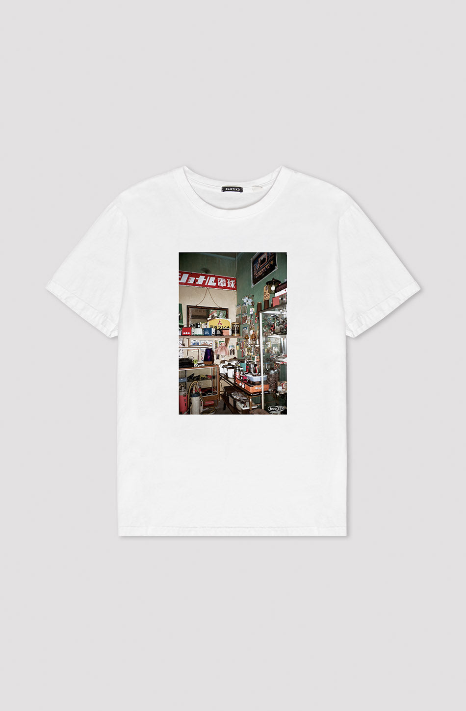 kaotiko Camiseta Washed Takayama White