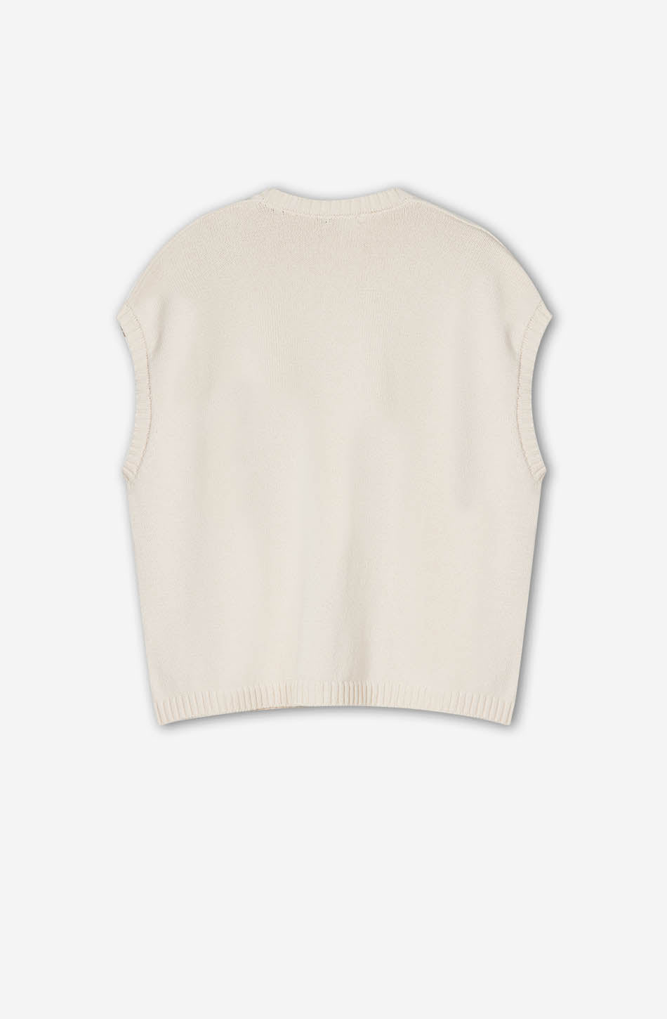 Kaotiko Chaleco Ivory Heart Black