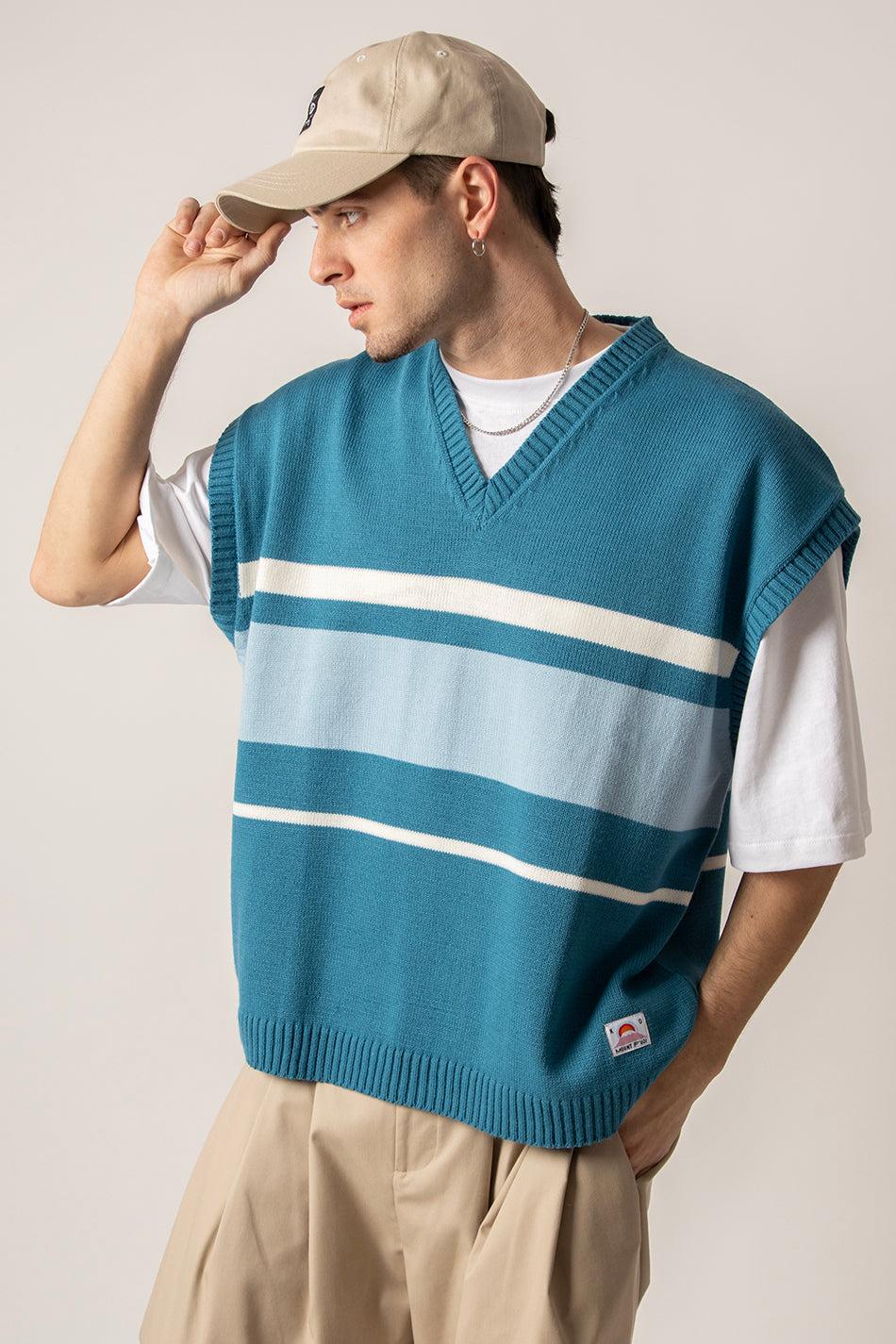 Kaotiko Chaleco Stripes Jade