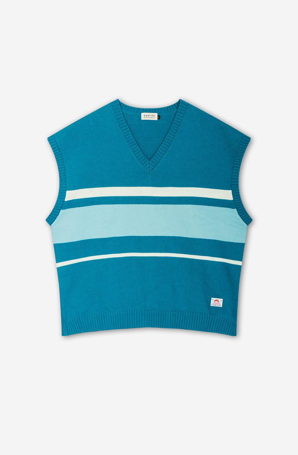 kaotiko Chaleco Stripes Jade