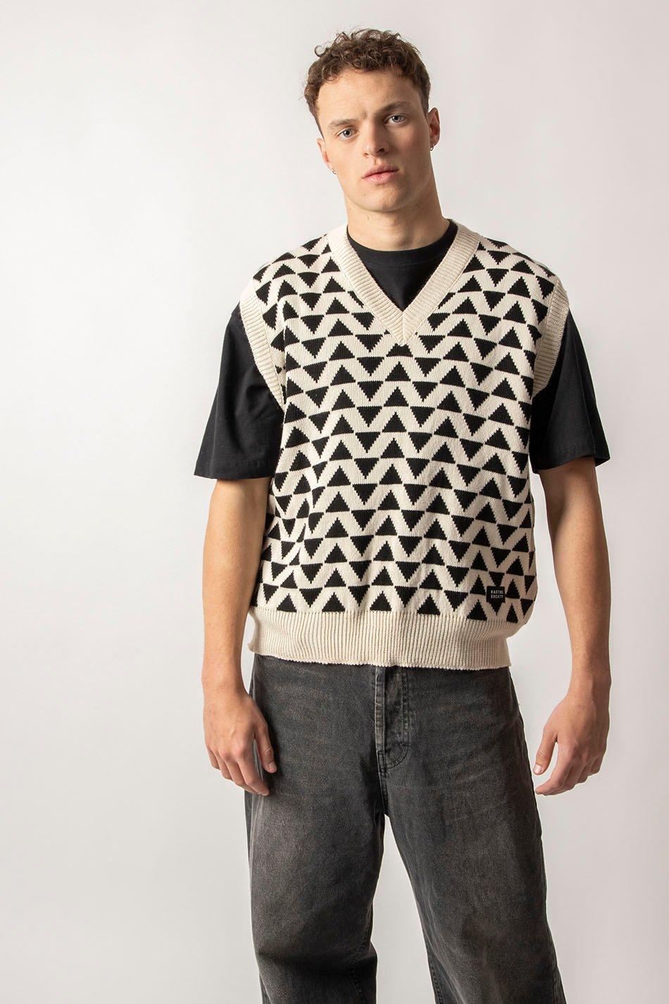 Kaotiko Chaleco Vermont Ivory/ Black